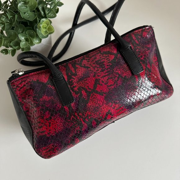 Holt Renfrew - Vintage Faux Snake Shoulder Bag - Picture 3 of 12